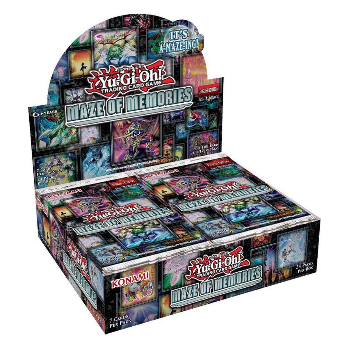 Maze of Memories Booster Box (1st Edition) – Yu-Gi-Oh! English sealed product