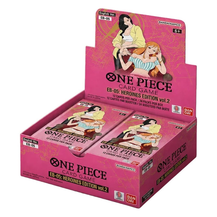 EB-05 Extra Booster Box Heroines Edition Vol.2 – One Piece Card Game English sealed product