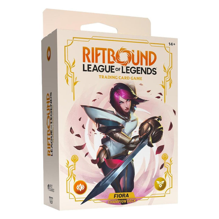 Spiritforged Champion Deck: Fiora – Riftbound: League of Legends Trading Card Game English sealed product