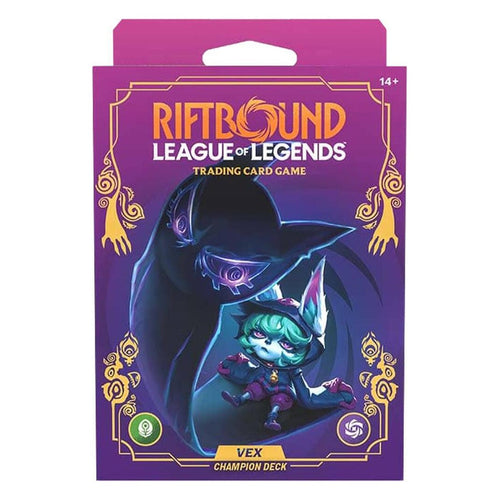 Unleashed Champion Deck: Vex – Riftbound: League of Legends Trading Card Game English sealed product